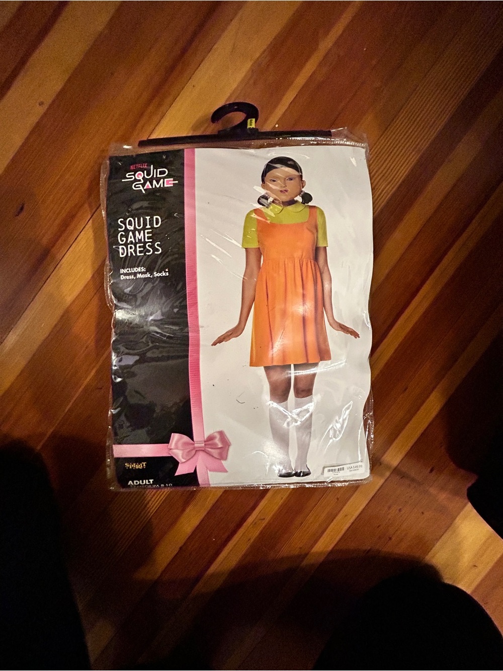 Orange Dress Costume adult